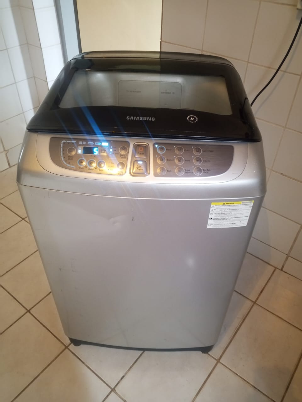 Samsung top loader